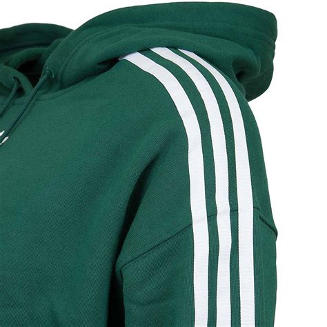 adidas cropped jacke grün